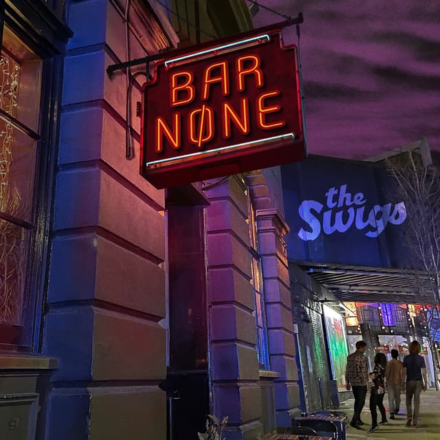Album cover art for Bar None