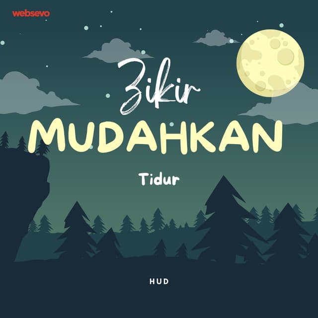 Album cover art for Zikir Mudahkan Tidur