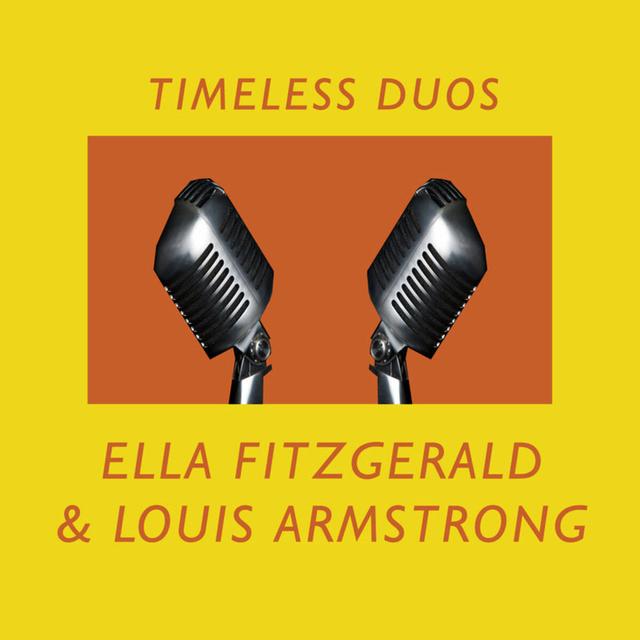 Album cover art for Timeless Duos: Ella & Louis