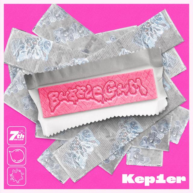 Album cover art for Kep1er The 7th Mini Album <BUBBLE GUM>