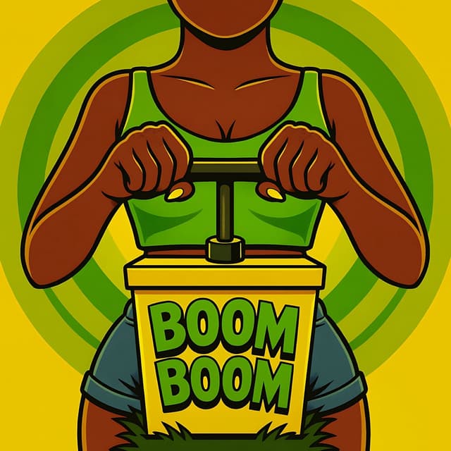 Album cover art for Boom Boom