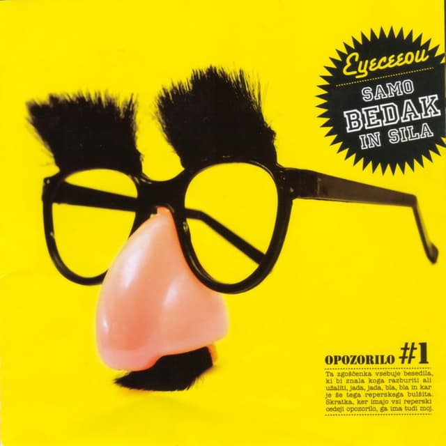 Album cover art for Samo bedak in sila