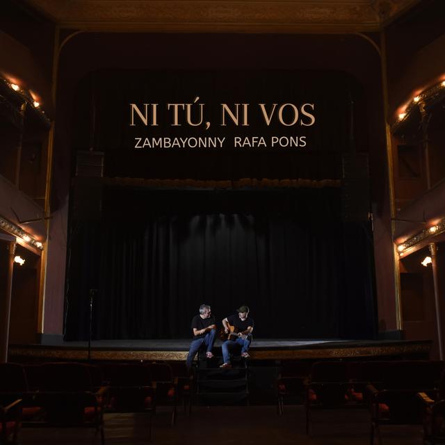 Album cover art for Ni tú, ni vos