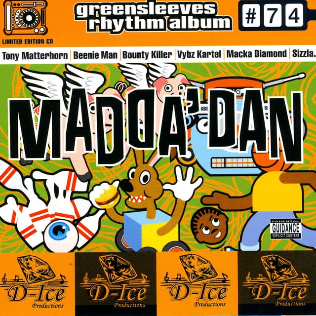 Album cover art for Madda Dan