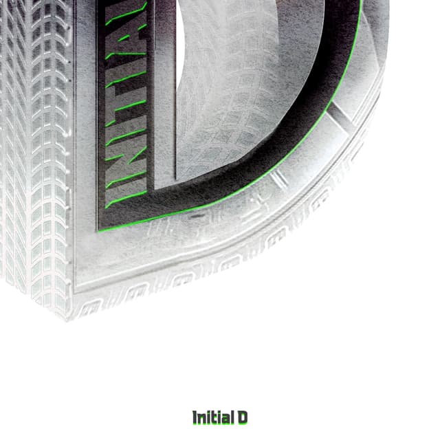 Album cover art for Initial D