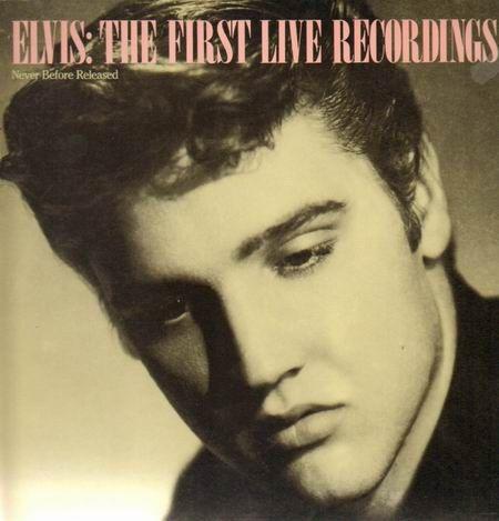 Album cover art for The First Live Recordings