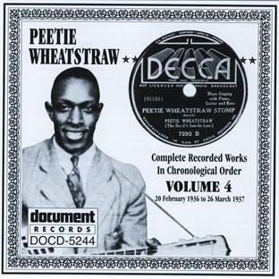 Album cover art for Peetie Wheatstraw Vol. 4 1936-1937