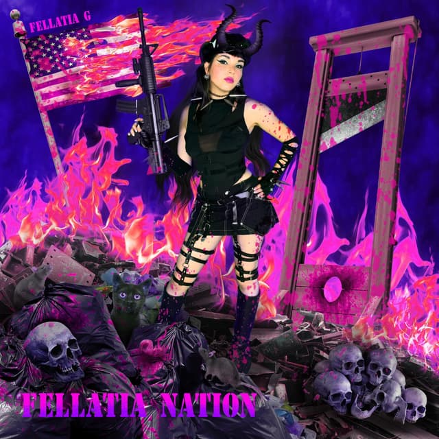 Album cover art for Fellatia Nation