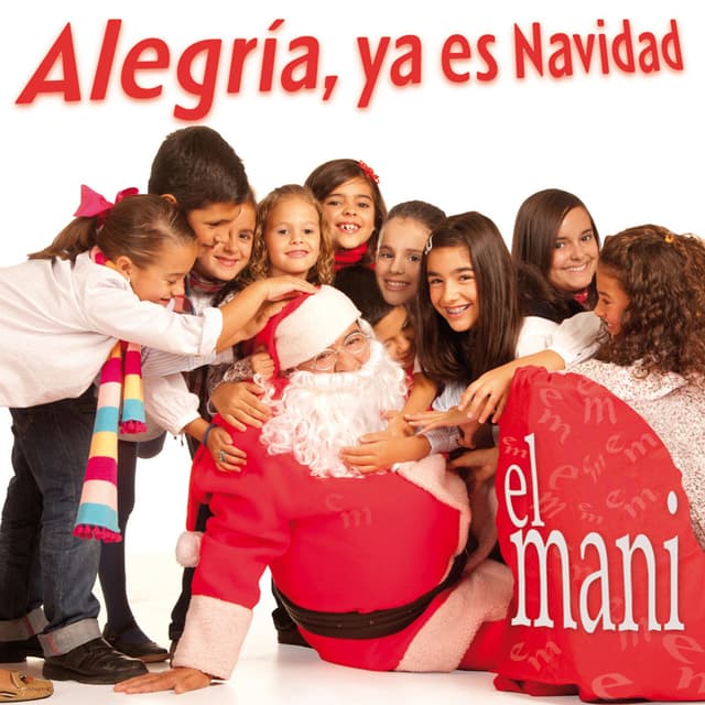 Album cover art for Alegria, ya es navidad