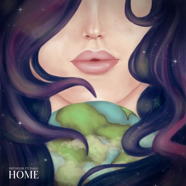 Album cover art for Home