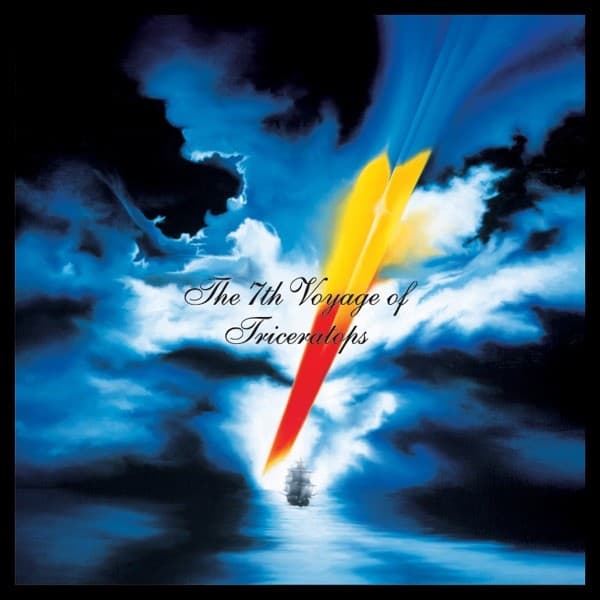 Album cover art for The 7th Voyage of Triceratops
