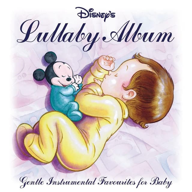 Album cover art for Disney's Lullaby Album