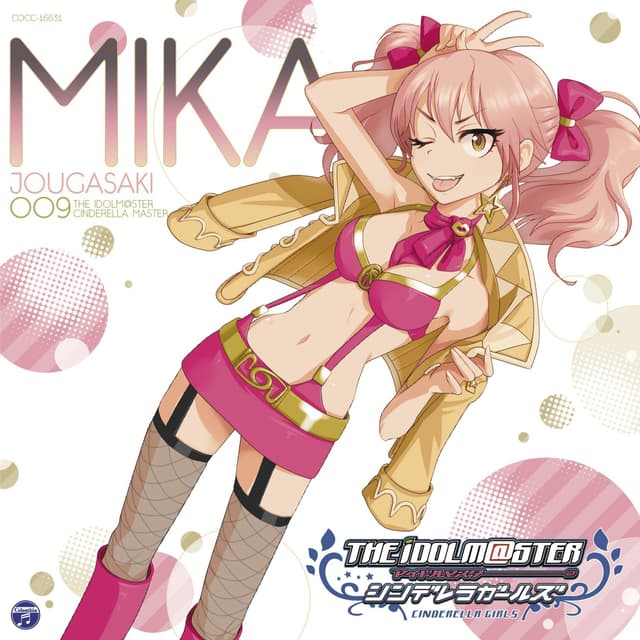 Album cover art for THE IDOLM@STER CINDERELLA MASTER 009 城ヶ崎美嘉