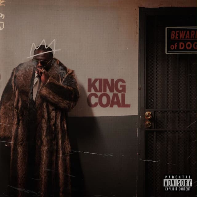 Album cover art for KING COAL