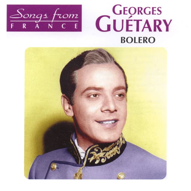 Album cover art for Songs from France: Boléro