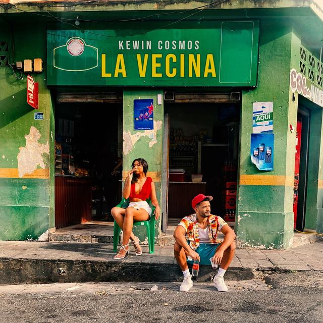 Album cover art for La Vecina