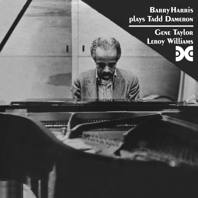 Album cover art for Barry Harris Plays Tadd Dameron