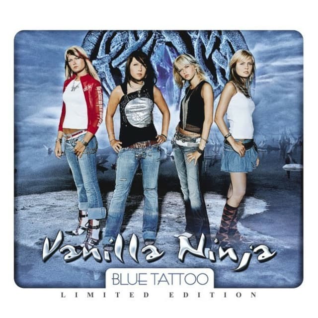 Album cover art for Blue Tattoo