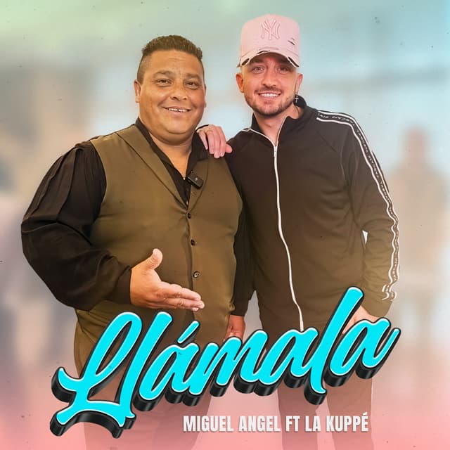 Album cover art for Llámala