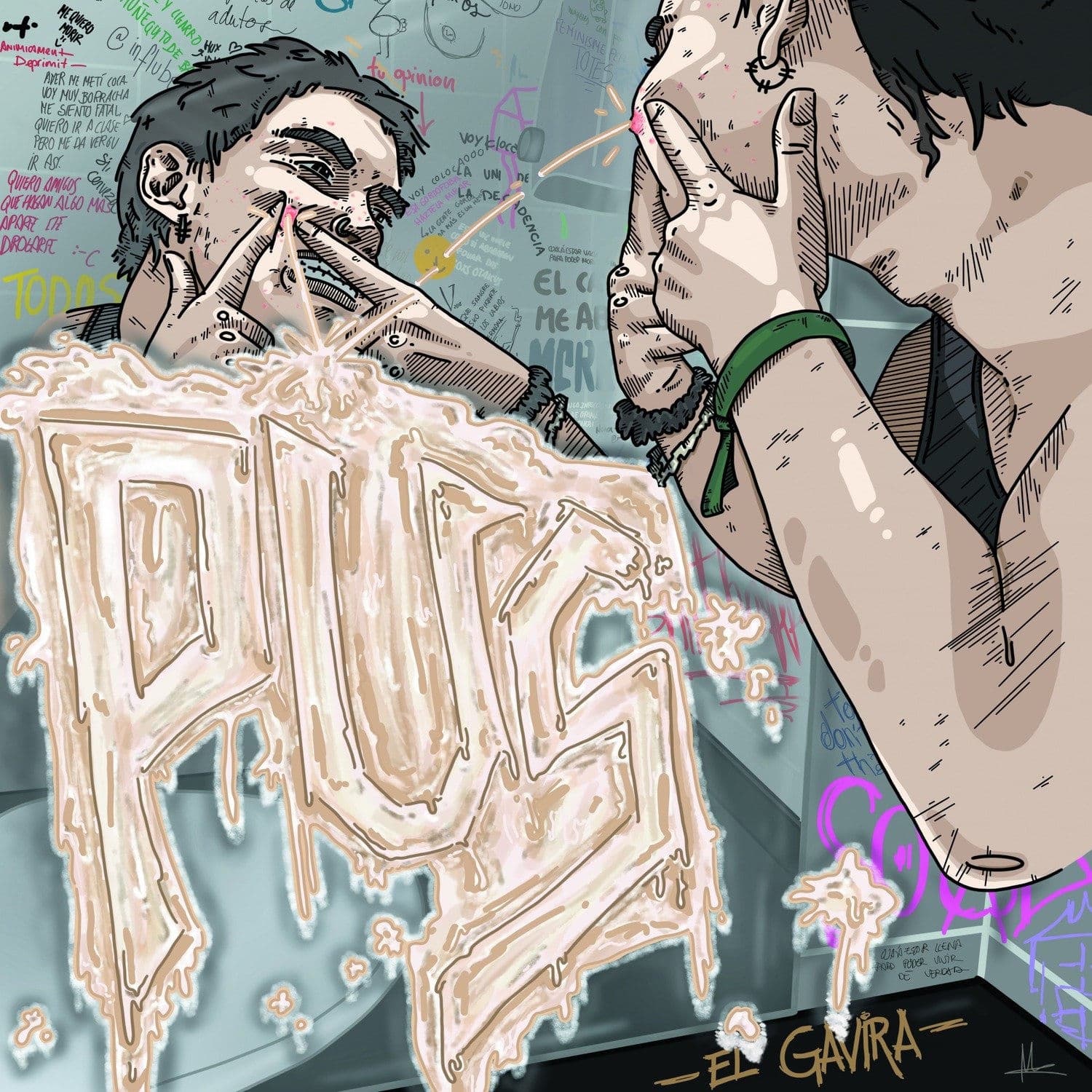 Lyric cover art