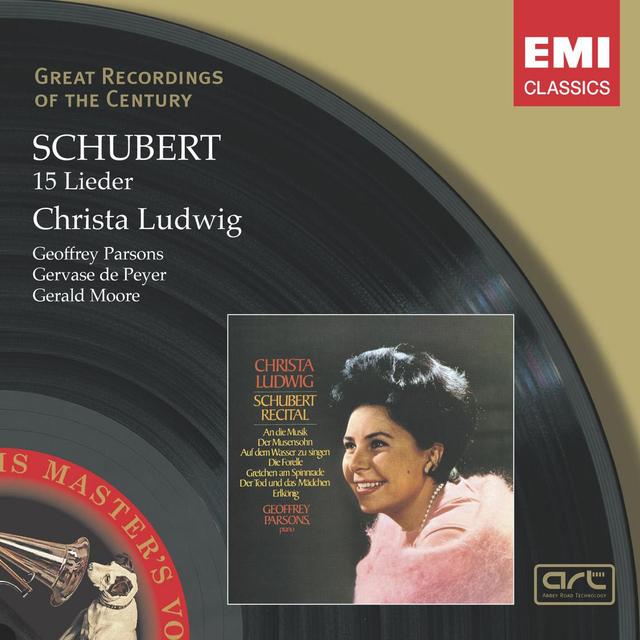 Album cover art for A Schubert Recital