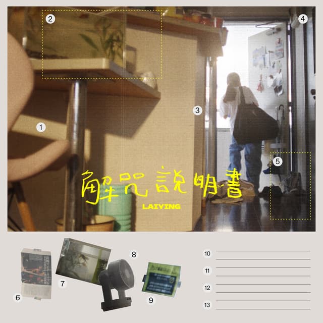 Album cover art for 解咒說明書