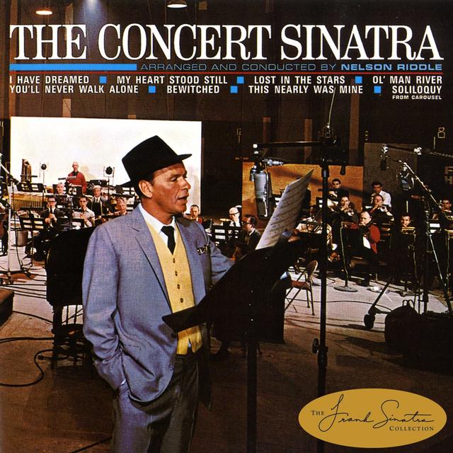 Album cover art for The Concert Sinatra