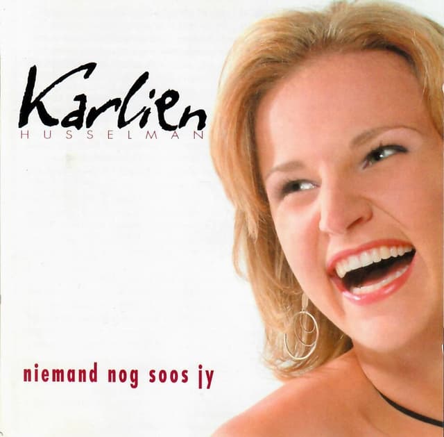 Album cover art for Niemand Nog Soos Jy