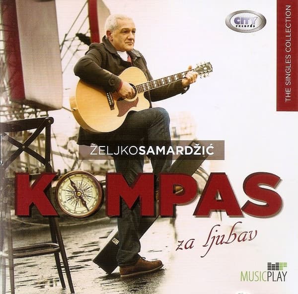 Album cover art for Kompas Za Ljubav (The Singles Collection)