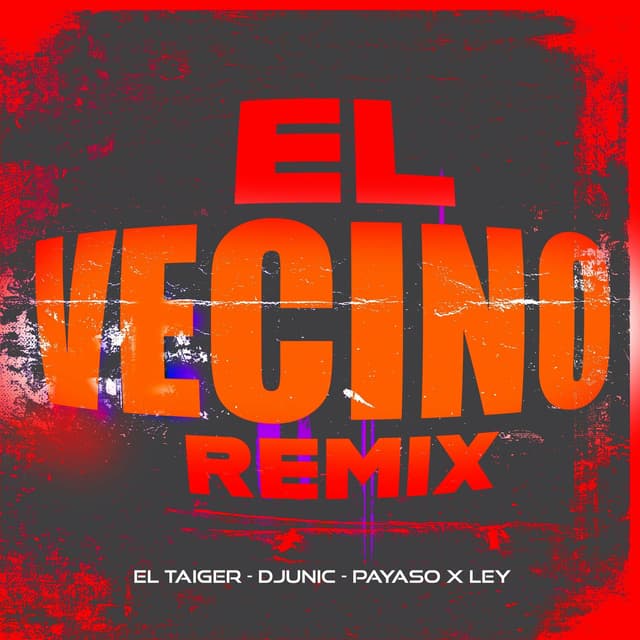 Album cover art for El Vecino