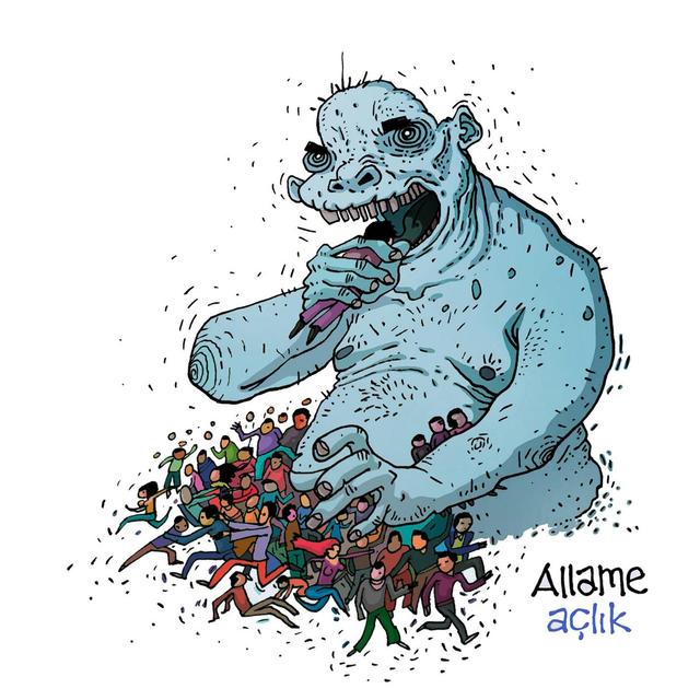 Album cover art for Açlık