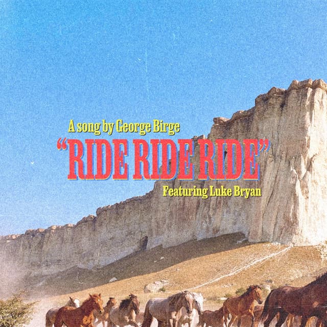 Album cover art for Ride, Ride, Ride