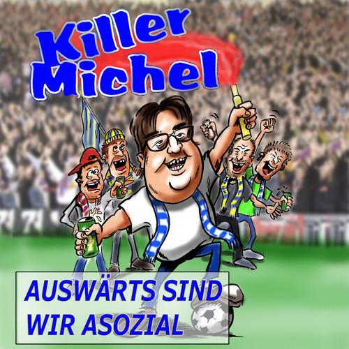 Album cover art for Auswärts sind wir asozial