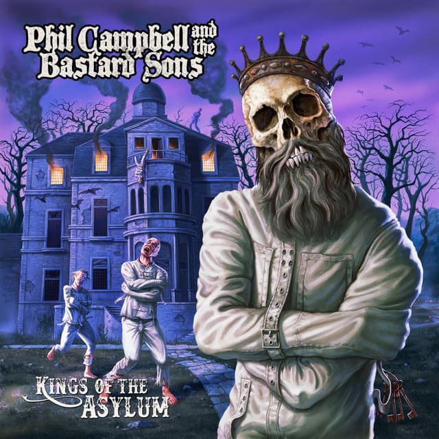 Album cover art for Kings of the Asylum