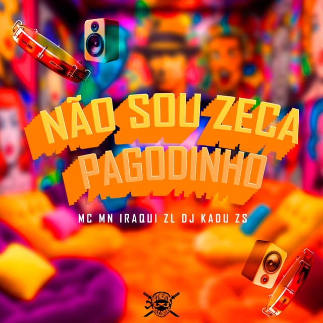 Album cover art for Não Sou Zeca Pagodinho
