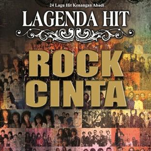 Album cover art for 24 Lagu Hit Kenangan Abadi: Lagenda Hit Rock Cinta