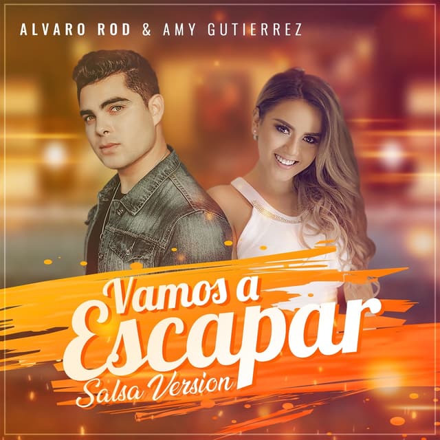 Album cover art for Vamos a Escapar (Salsa Version)