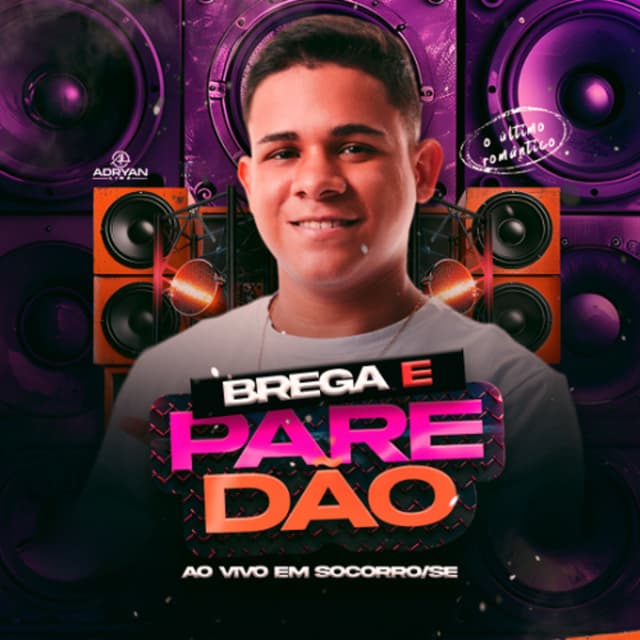 Album cover art for Brega e Paredão