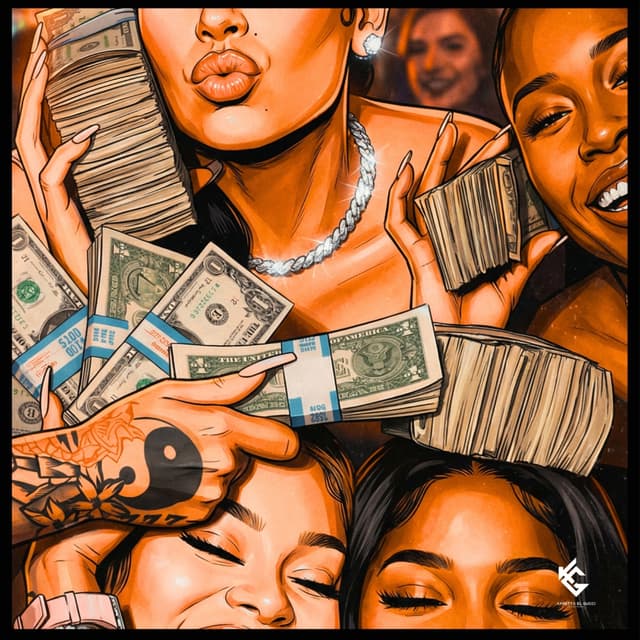 Album cover art for No Money No Mami