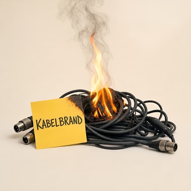 Album cover art for Kabelbrand