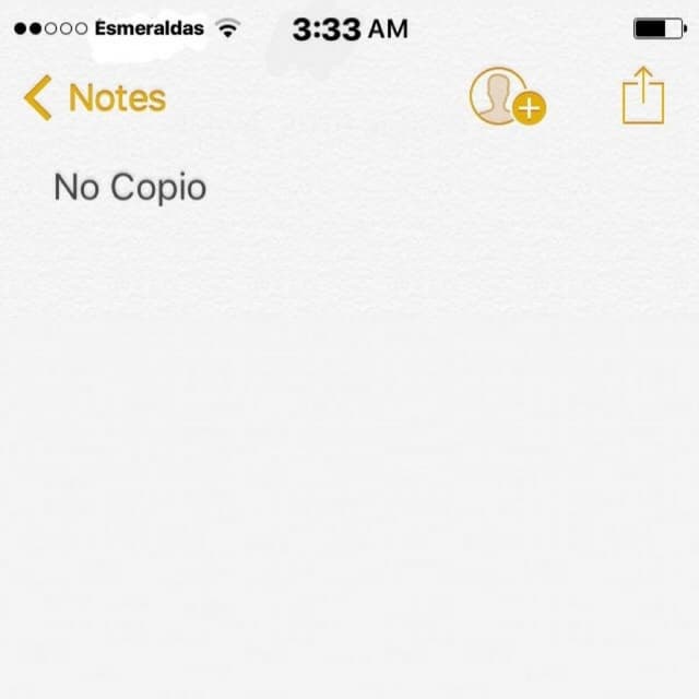 Album cover art for No Copio