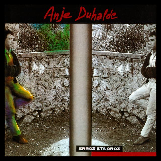 Album cover art for Erroz eta oroz