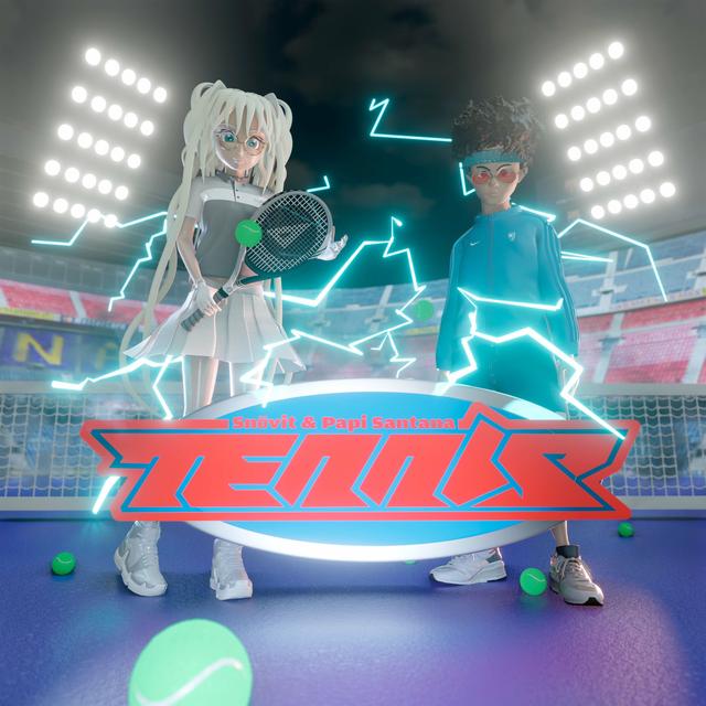 Album cover art for TENNIS