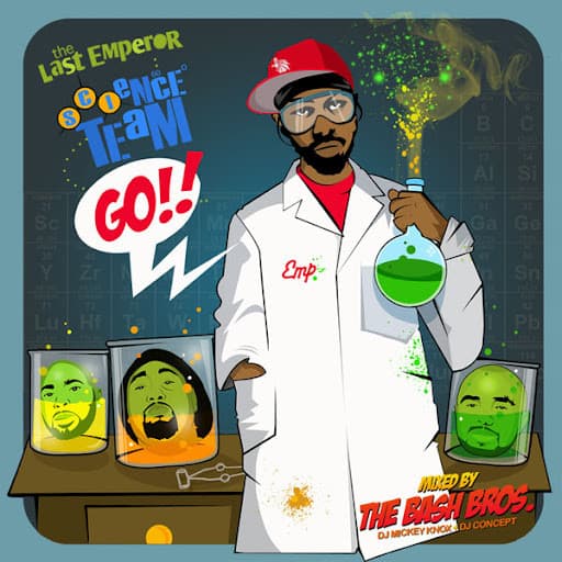 Album cover art for Science Team...Go!