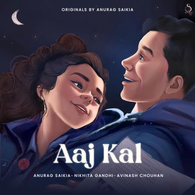 Album cover art for Aaj Kal