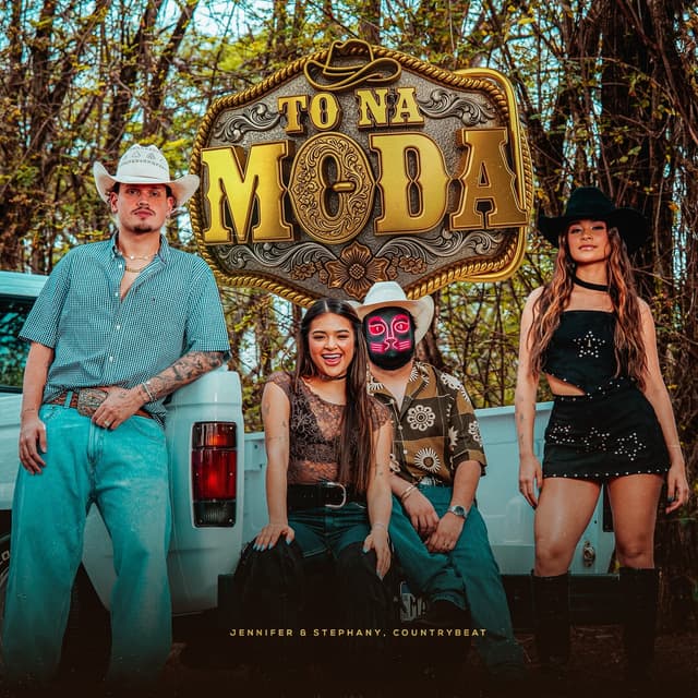 Album cover art for Tô na Moda