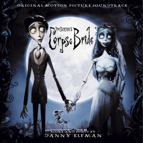 Album cover art for Tim Burton's Corpse Bride