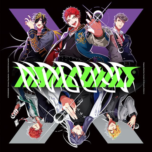Album cover art for HYPNOSISMIC - Division Rap Battle - 2nd D.R.B "Bad Ass Temple VS Matenro"