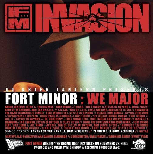 Album cover art for Fort Minor: We Major