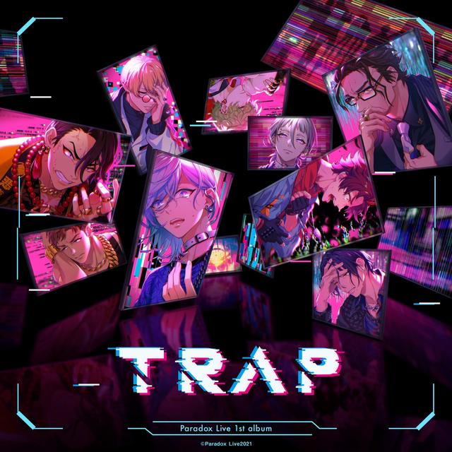 Album cover art for Paradox Live 1st album "TRAP"
